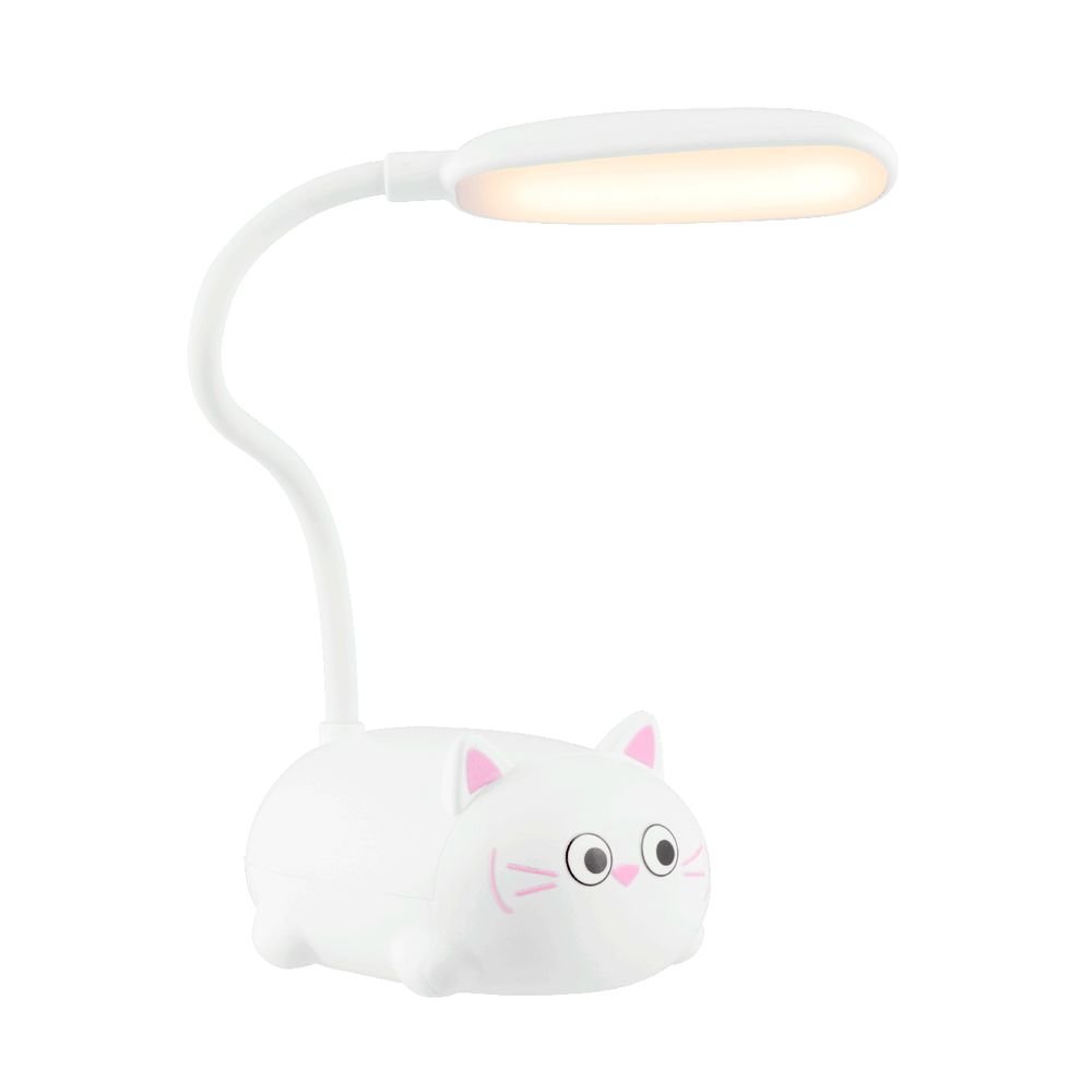 Lámpara escritorio gato blanco PASTEQ Imagen principal del producto