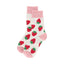 Calcetines algodón 35-38 fresas DERRIERE LA PORTE