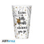 Vaso grande 400 ml campanilla dorada purpurina Disney ABYSSE