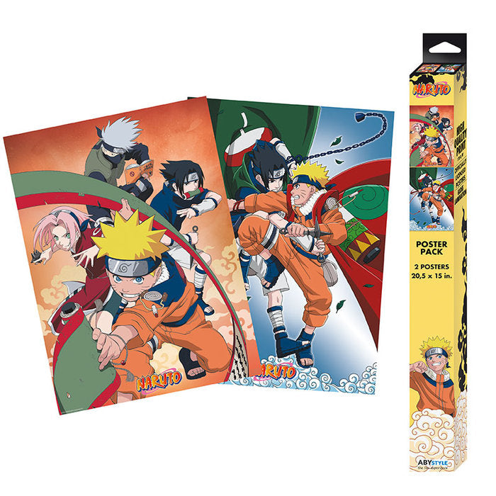 SET 2 CHIBI POSTERS NARUTO EQUIPO 7 (52X38) | ABYSSE | 1 UNIDAD | 3665361065364 Imagen principal del producto