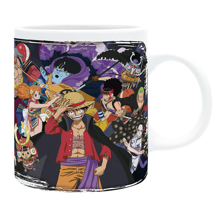 TAZA 320 ML ONE PIECE WANO RAID CAJA 2UDS | ABYSSE | ENVASE 2 UDS. UNIDAD | 13665361072918