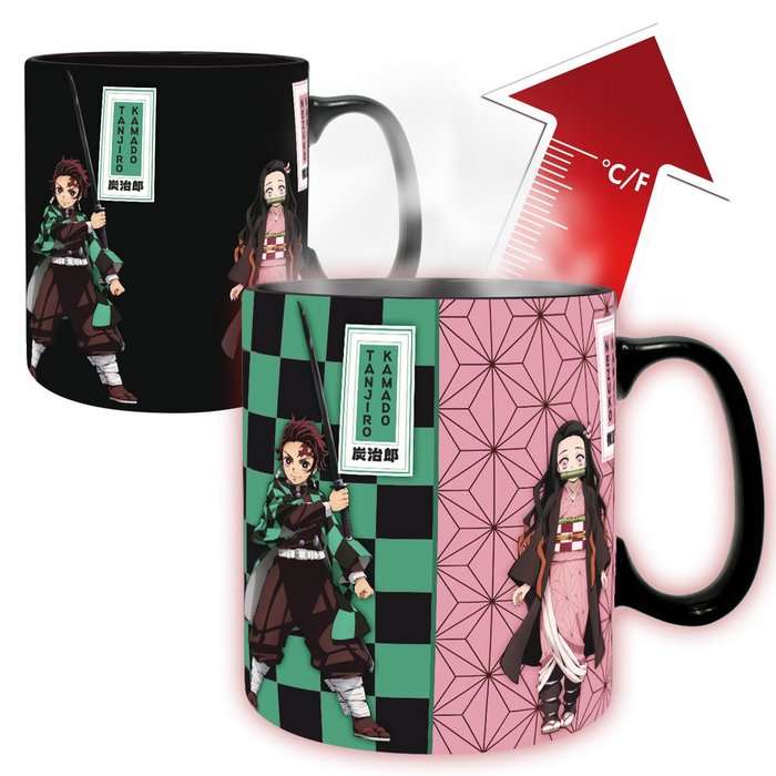 TAZA HEAT TERMICA 460ML DEMON SLAYER SLAYERS CAJA 2UDS | ABYSSE | ENVASE 2 UDS. UNIDAD | 23665361075046 Imagen principal del producto