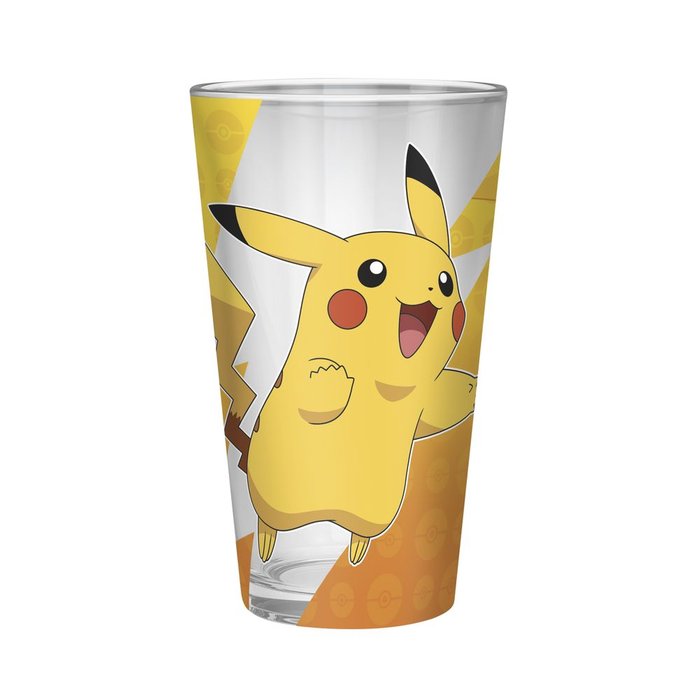 VASO GRANDE 400ML LAMINA DE PIKACHU POKEMON | ABYSSE | ENVASE 2 UDS. UNIDAD | 23665361111102 Imagen principal del producto