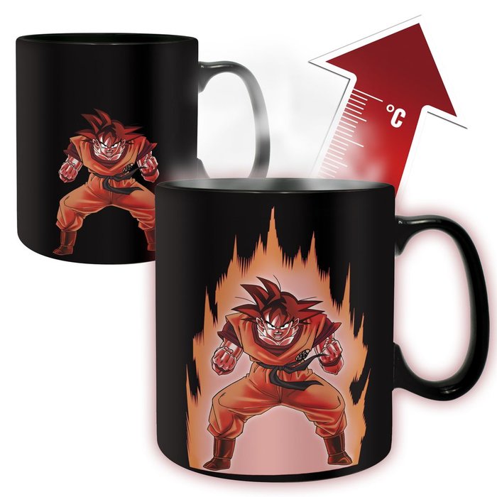 TAZA TERMICA 460 ML DRAGON BALL GOKU | ABYSSE | ENVASE 2 UDS. UNIDAD | 23665361139687 Imagen principal del producto