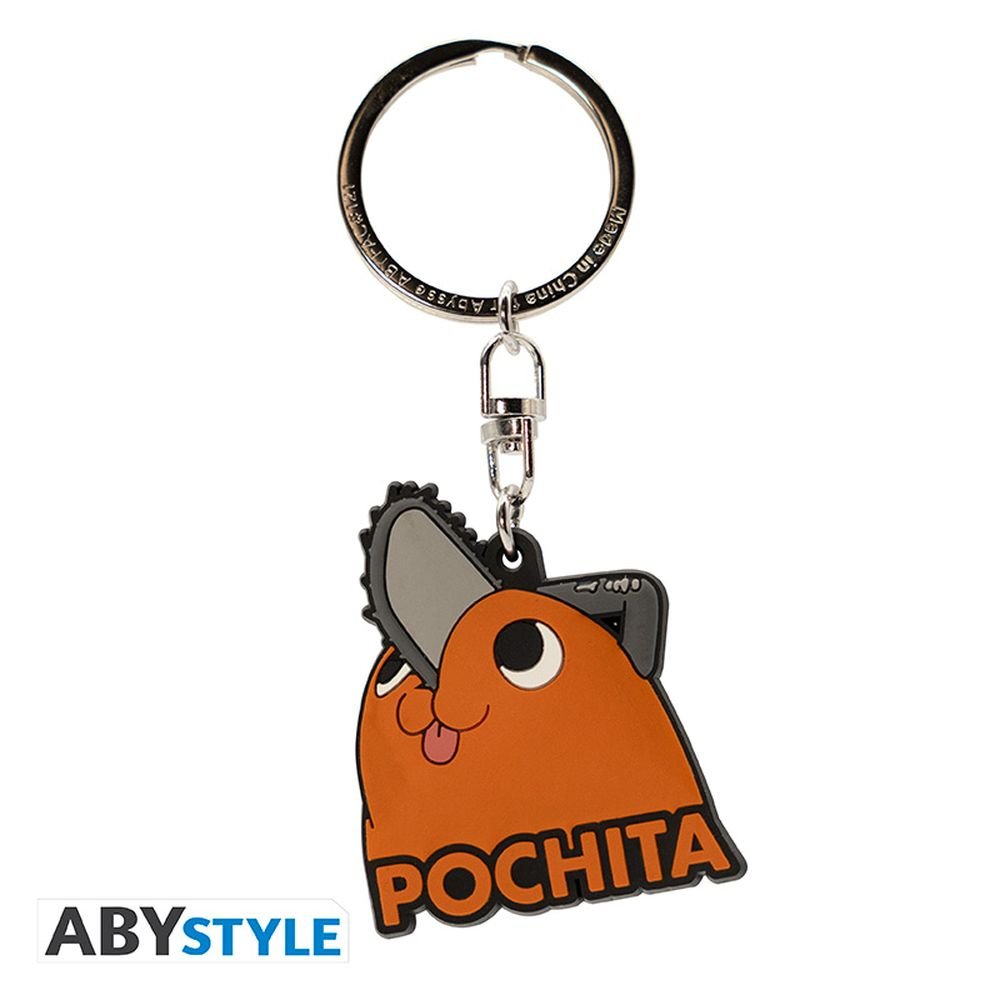 Llavero PVC Pochita Chainsaw Man ABYSSE Imagen principal del producto