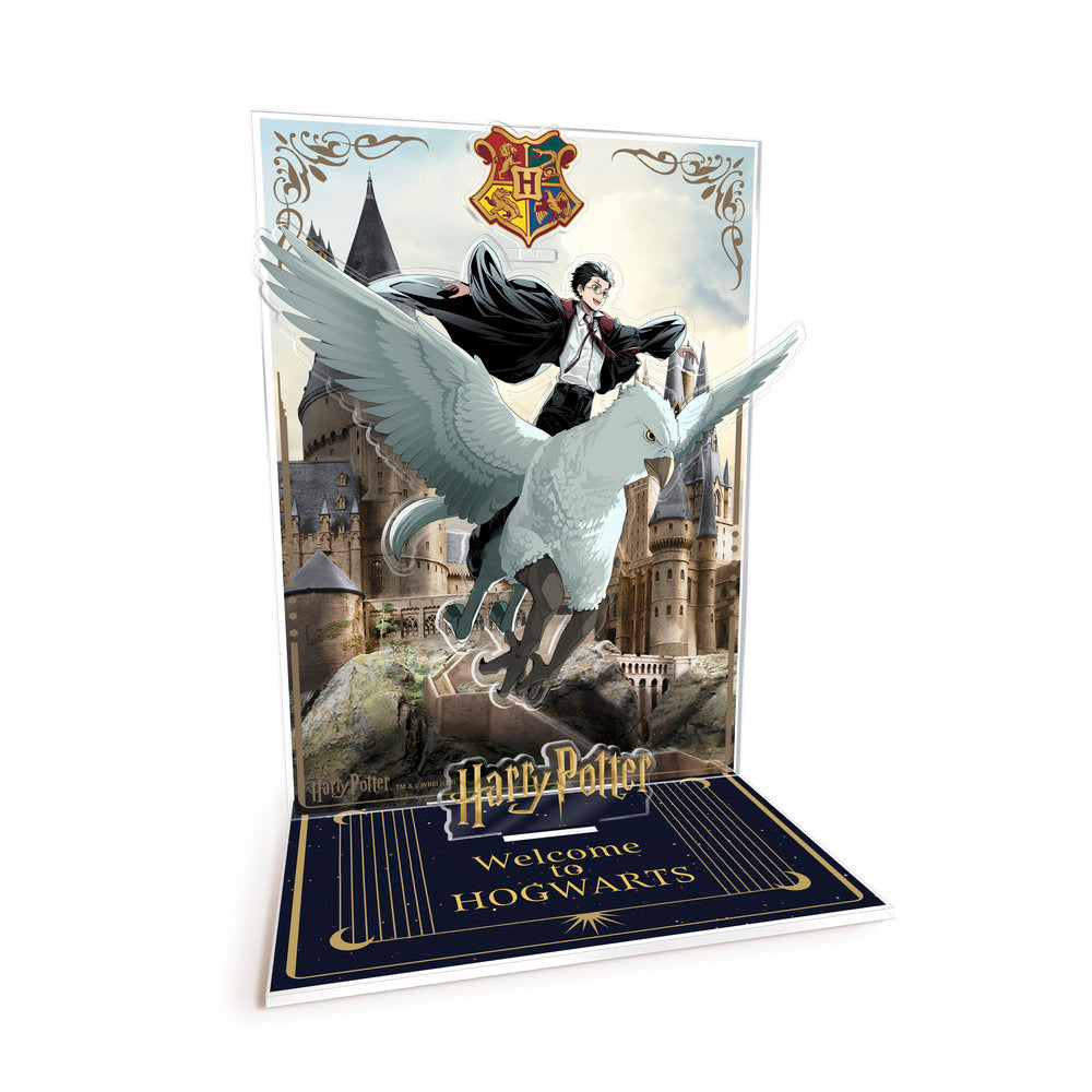 Acrilico Diorama Harry y Buck en Hogwarts Harry Potter Marca Abysse Imagen principal del producto
