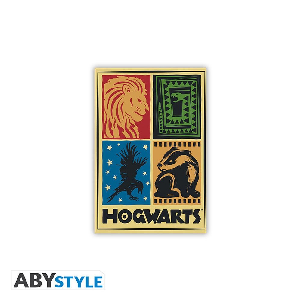 Iman Estandar las 4 Casas de Hogwarts Harry Potter Marca ABYSSE