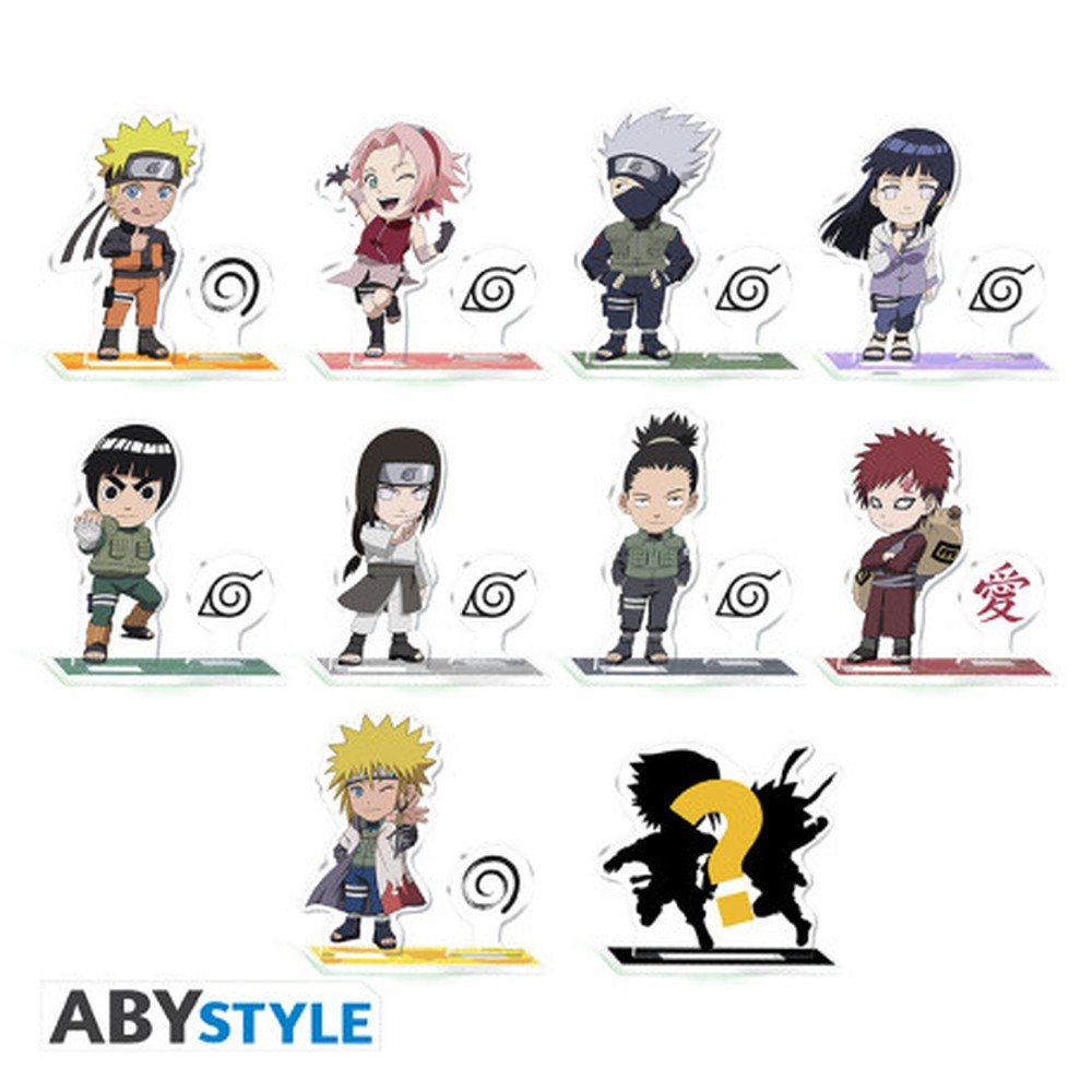 Expositor 18 figuras acrílicas Naruto Shippuden de Abysse