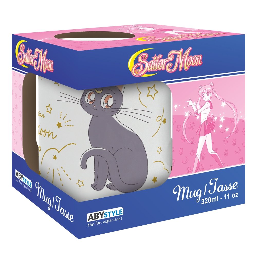 Taza 320 ml Luna y Artemis Sailor Moon, 2 unidades