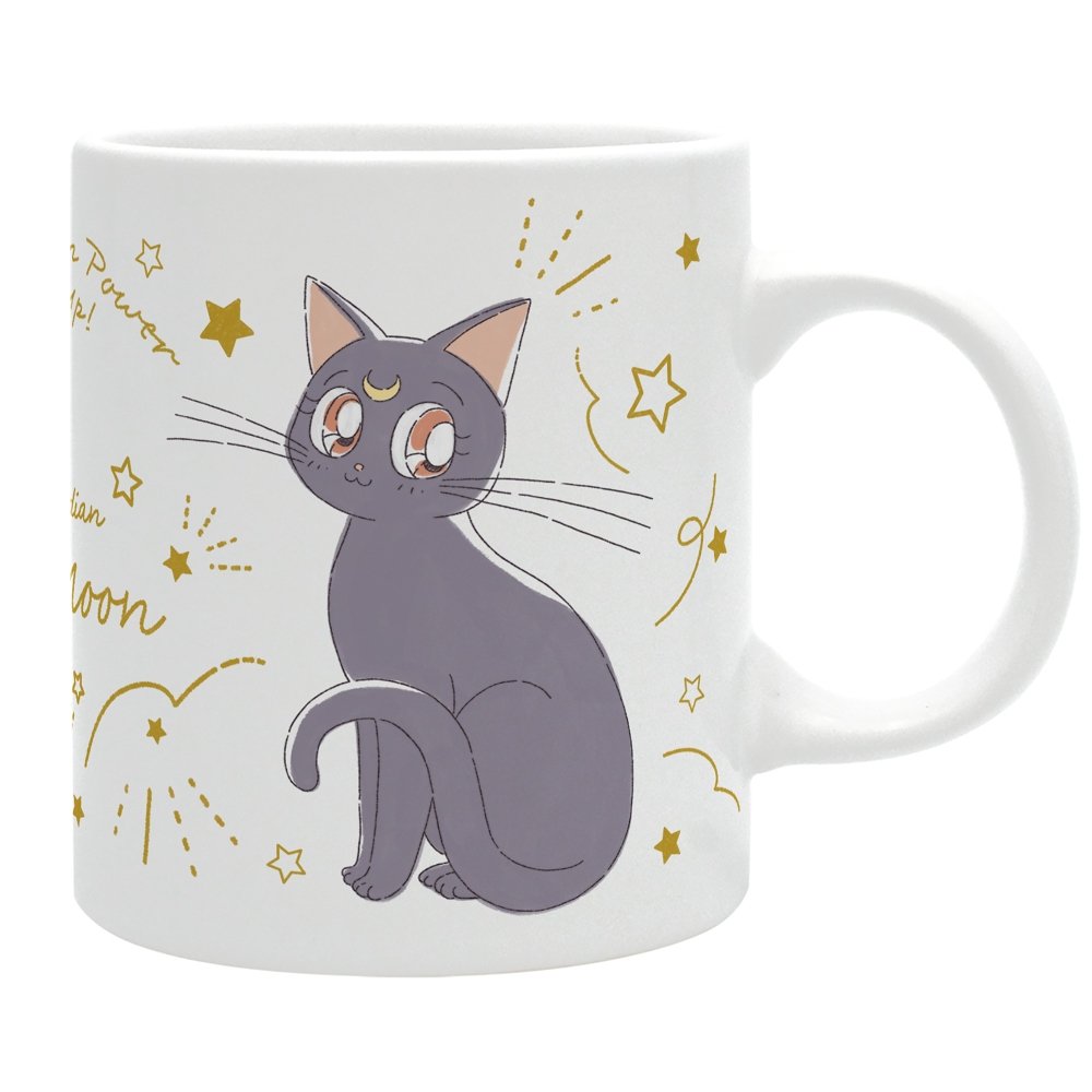 Taza 320 ml Luna y Artemis Sailor Moon, 2 unidades