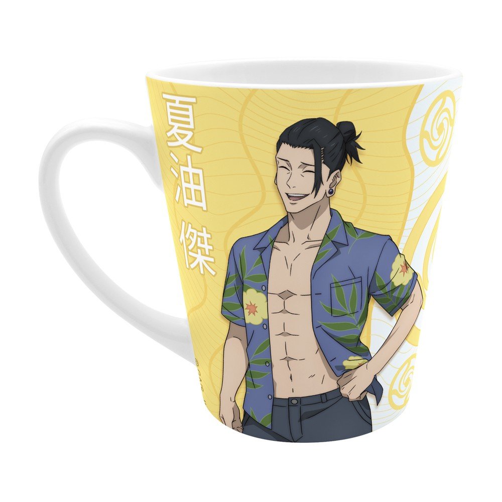Taza 250 ml Gojo y Geto Jujutsu Kaisen, pack 2 uds