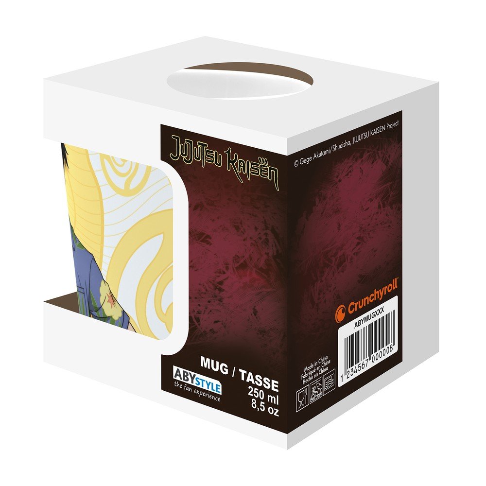Taza 250 ml Gojo y Geto Jujutsu Kaisen, pack 2 uds
