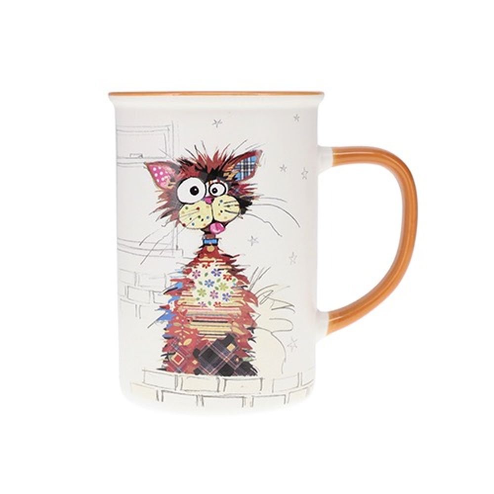 TAZA 360 ML GATO ALOCADO | KIUB | ENVASE 4 UDS. UNIDAD | 3700572779553 Imagen principal del producto