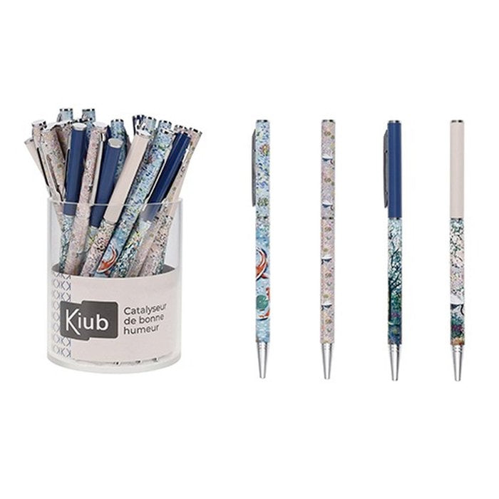 Expositor 36 Bolígrafos Metal de L´eau Surtidos KIUB