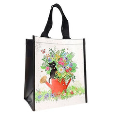 BOLSA DE RAFIA GATO EN REGADERA | KIUB