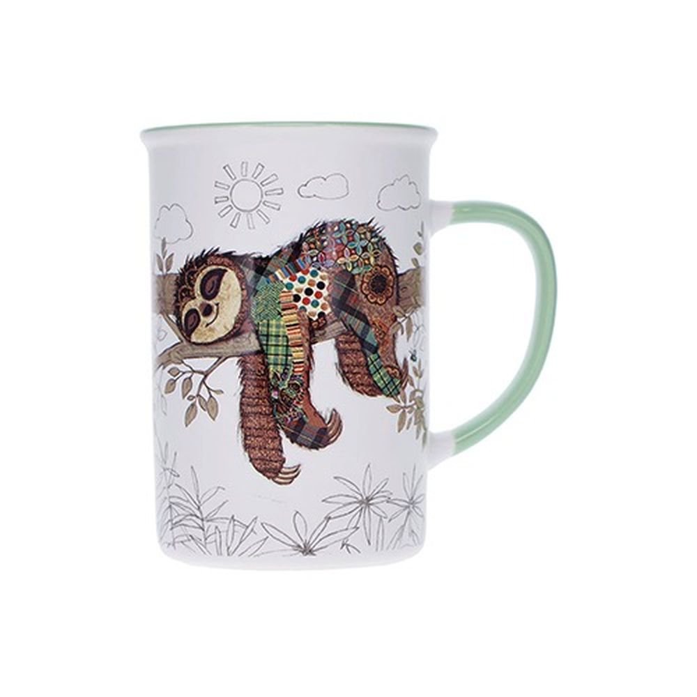 TAZA 360 ML PEREZOSO KOOK | KIUB | ENVASE 4 UDS. UNIDAD | 3700572793283