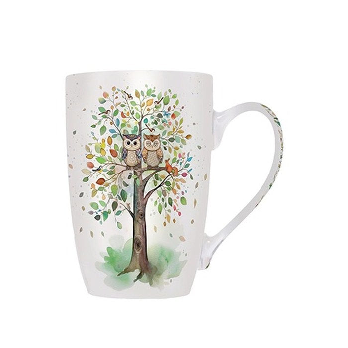 TAZA XL 445 ML + CAJA REGALO BUHOS | KIUB | 1 UNIDAD | 3700572800523 Imagen principal del producto