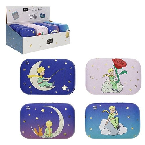 Exp. 16 Mini Cajitas Joyero el Principito Surtidas Marca Kiub Principito