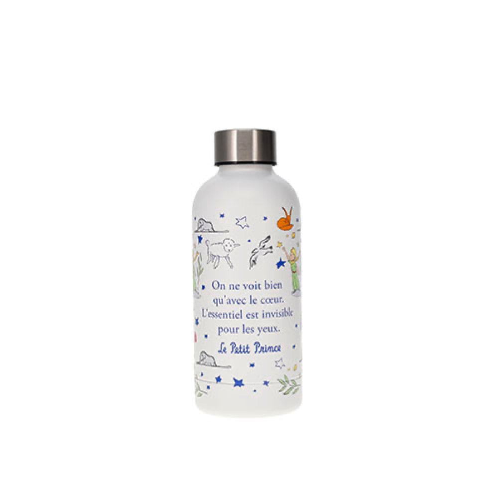 BOTELLA ISOTERMICA 400 ML EL PRINCIPITO FRASE EN FRANCES | KIUB PRINCIPITO | 1 UNIDAD | 3700572804606 Imagen principal del producto