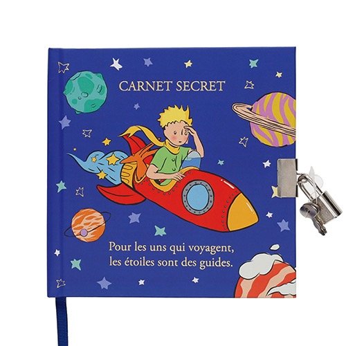 DIARIO SECRETO + CANDADO Y LLAVE EL PRINCIPITO AZUL | 1 UNIDADES | (KIUB PRINCIPITO) Imagen principal del producto