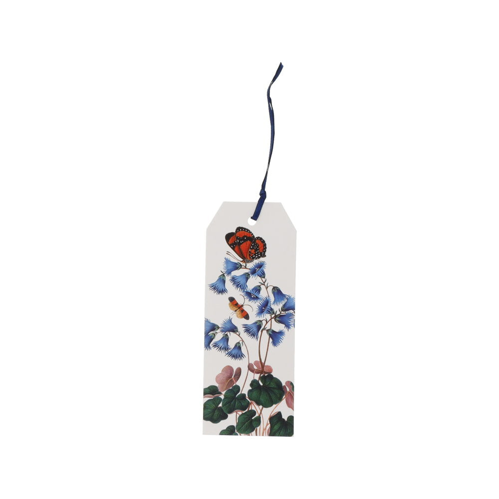 Marcapáginas Mariposa y Flores Azules KIUB, Pack 10 ud.