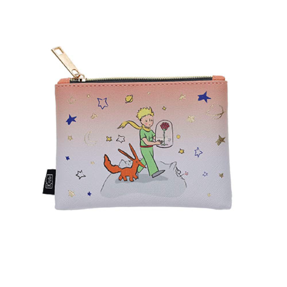 MONEDERO PEQUEÑO CUADRADO 10X14CM EL PRINCIPITO DEGRADADO | KIUB PRINCIPITO | 1 UNIDAD | 3700572807737 Imagen principal del producto