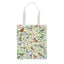 BOLSA DE TELA SHOPPING CON ASAS FLORES PAJARITOS | KIUB