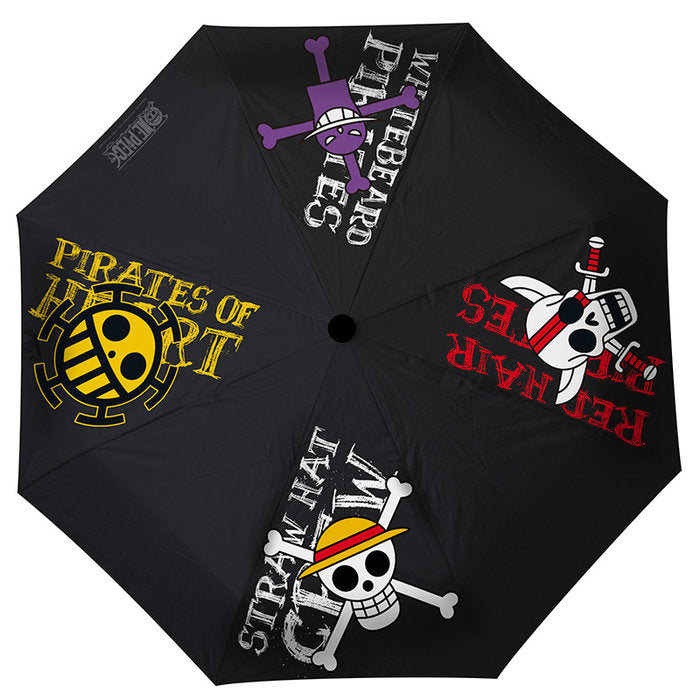 PARAGUAS ONE PIECE EMBLEMAS PIRATAS | ABYSSE | 1 UNIDAD | 3700789278207 Imagen principal del producto