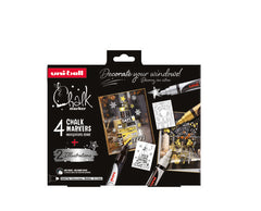 Set Marcador Uni Chalk Scandinavian | Uni-Ball | Pack 1 Unidades