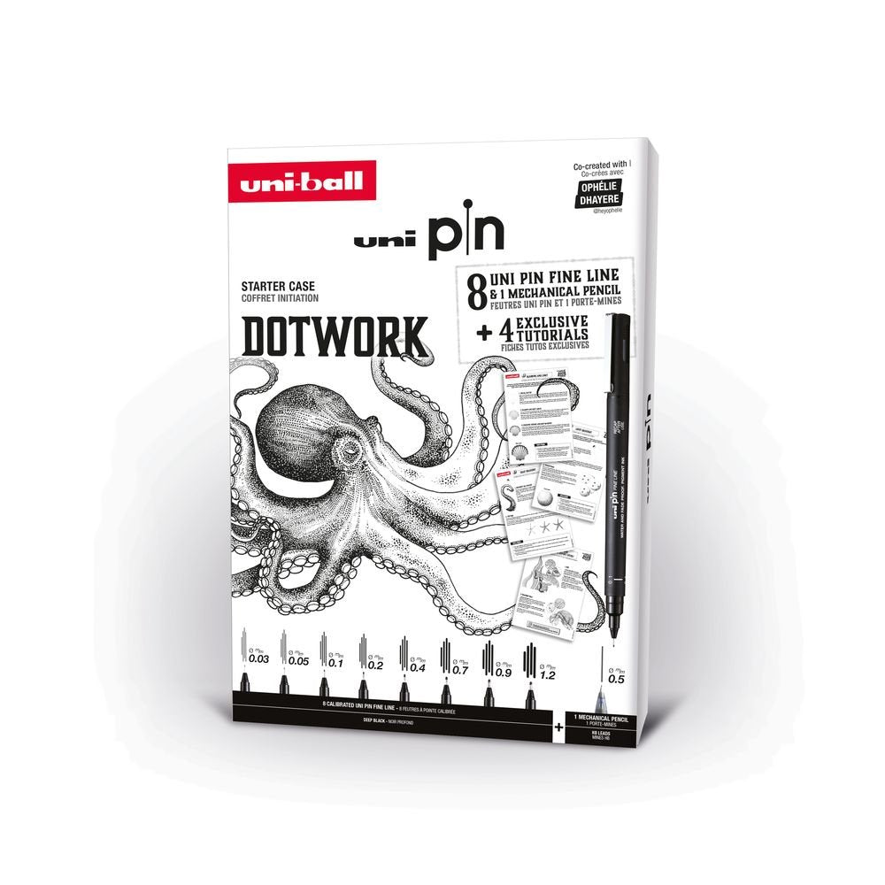 Set Uniball Pin Dotwork Starter Kit 8 Piezas Imagen principal del producto