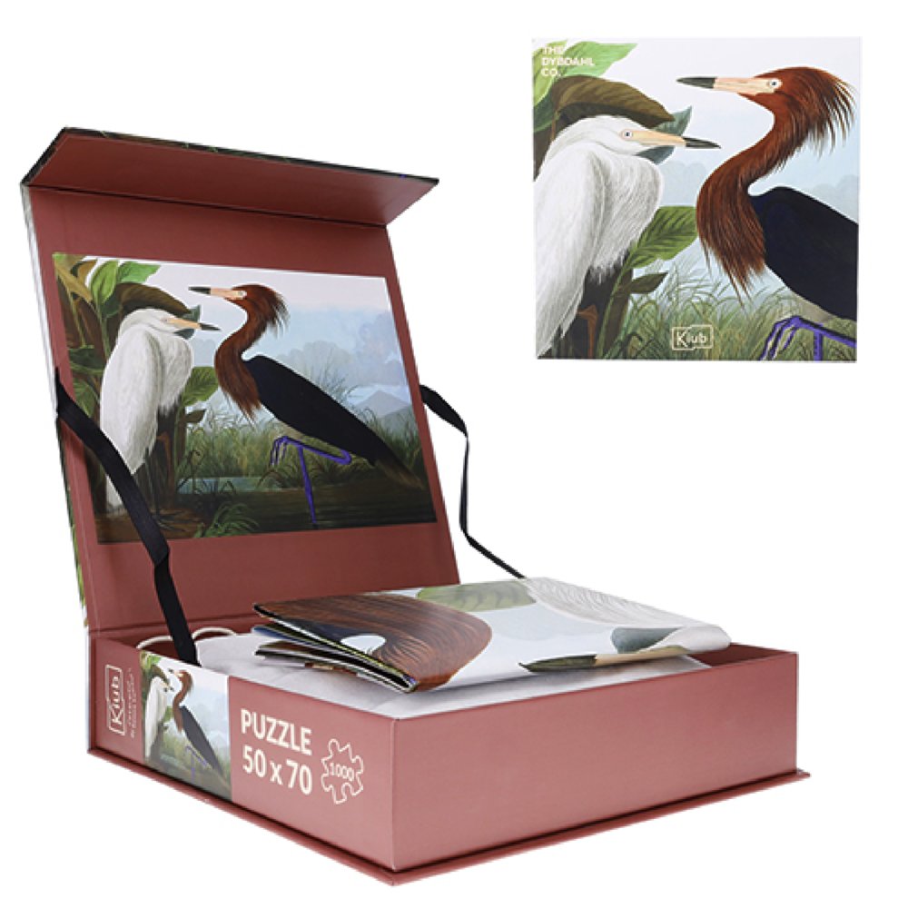 PUZZLE 1000 PCS + POCHON THE DYBDAHL H HERONS | KIUB | 1 UNIDAD | 23700572817648