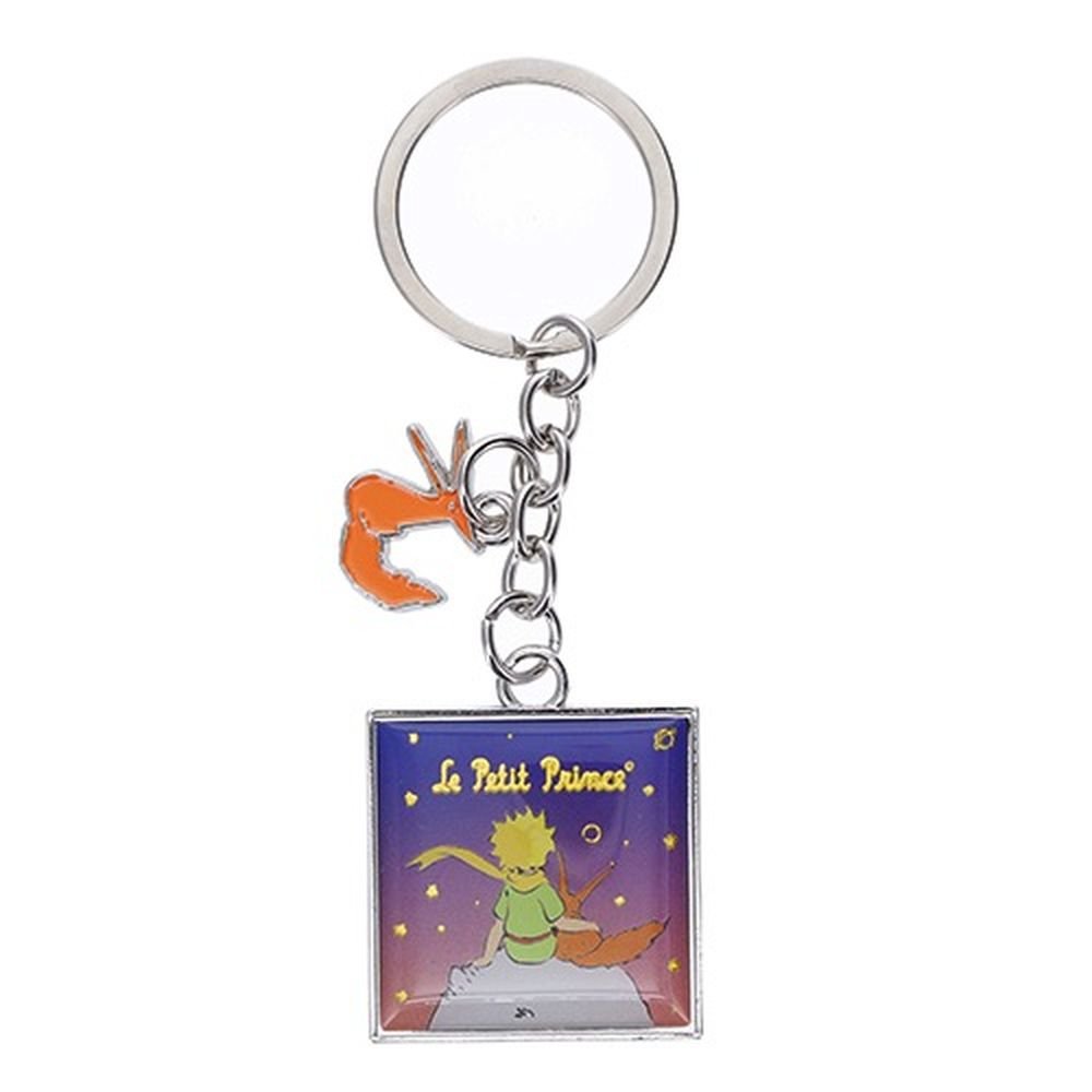 Llavero con Charm El Principito con Zorro Marca Kiub Principito
