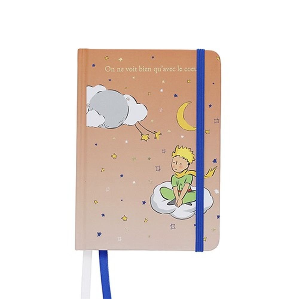 Notebook A6 lomo pegado y cosido El Pequeño Princitito Degr marca Kiub Principito