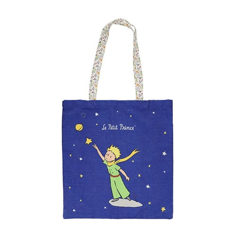 Bolsa de tela El Principito Liberty Azul | Kiub