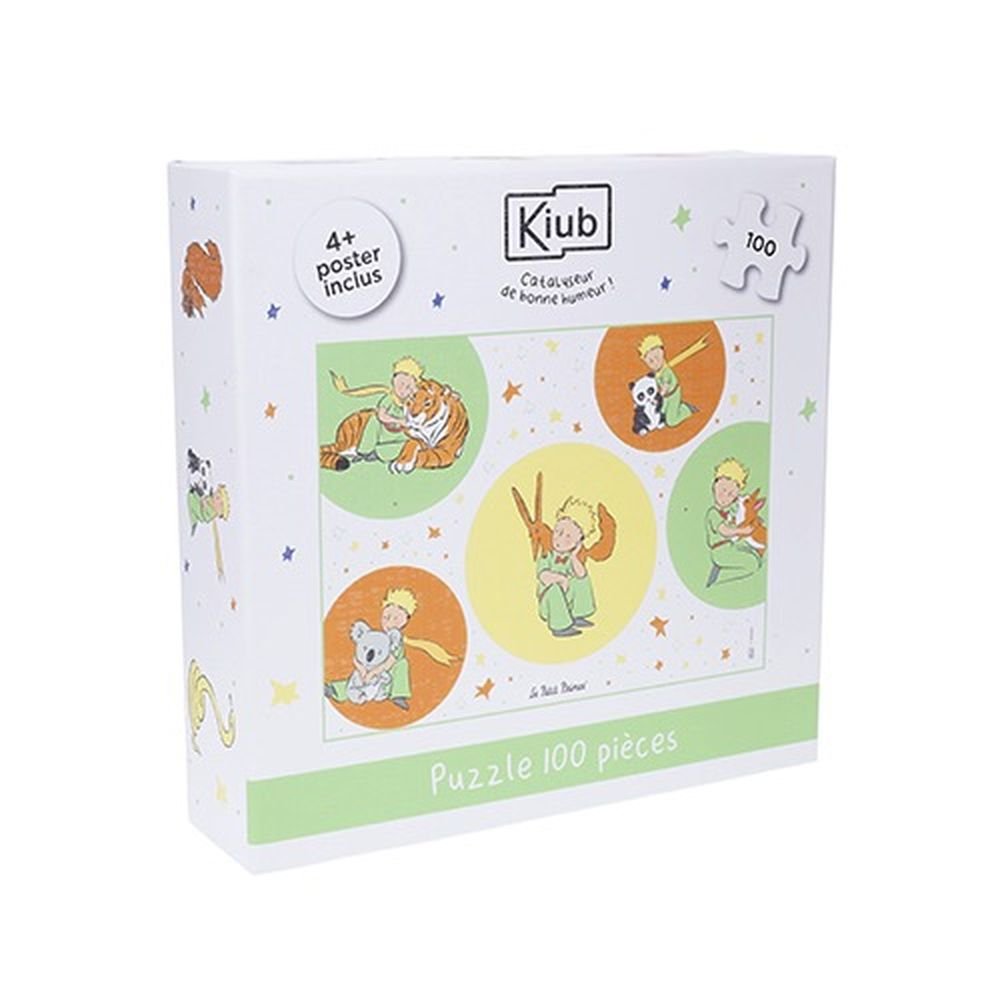 Puzle 100 Piezas El Pequeño Principito Animales KIUB Imagen principal del producto
