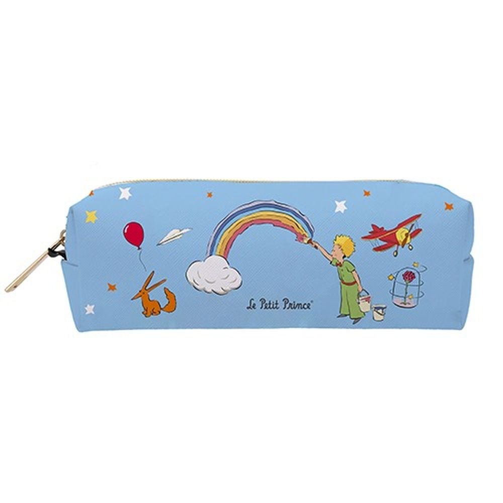Estuche con Cremallera El Pequeño Principito Arcoiris Azul KIUB
