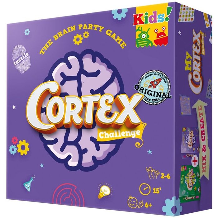 JUEGO DE MESA CORTEX KIDS | ASMODEE JUEGOS | 1 UNIDAD | 3770004936069 Imagen principal del producto