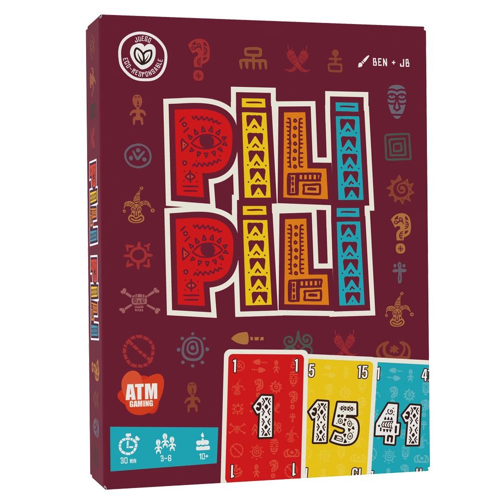 Juego de Mesa Pili-pili Asmodee Juegos