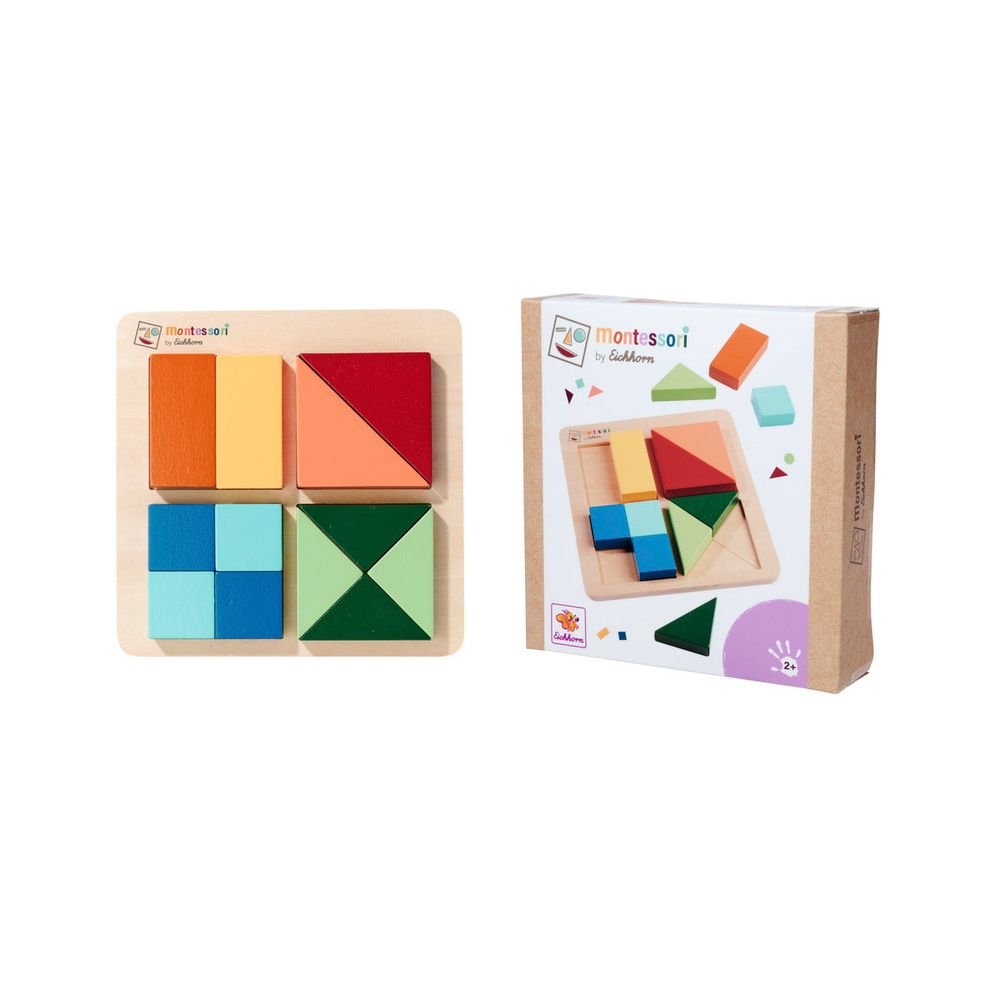 PUZZLE FORMAS MADERA MONTESSORI | SIMBA TOYS | 1 UNIDAD | 4003046012088 Imagen principal del producto