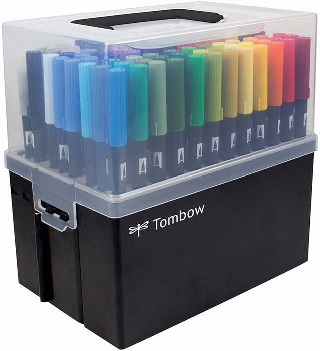 Maletin 108 Rotuladores Dual Brush Punta Pincel | Tombow | Pack 1 Unidades Imagen principal del producto