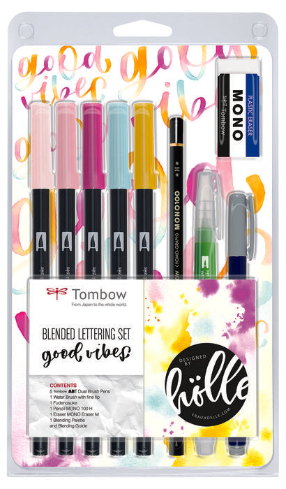 SET TOMBOW BLENDED LETTERING GOOD VIBES | TOMBOW | 1 UNIDAD | 4003198130340 Imagen principal del producto