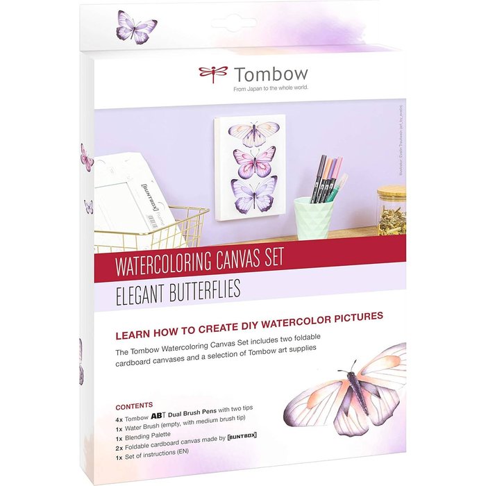 SET INICIACION ACUARELAS TOMBOW MARIPOSAS | 1 UNIDADES | (TOMBOW)