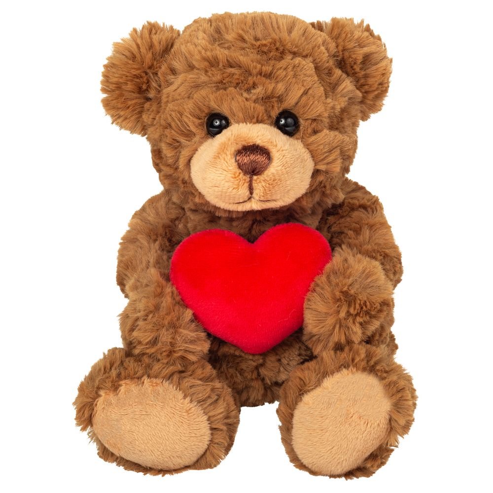 PELUCHE OSO TEDDY MARRON CON CORAZON 20 CM | TEDDY | 1 UNIDAD | 4004510913306