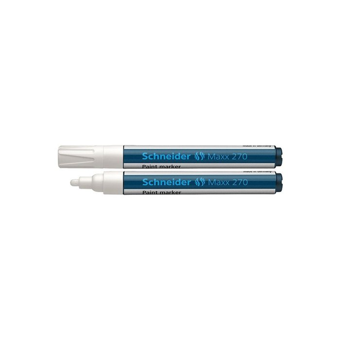 Marcador De Laca Maxx 270 13Mm Blanco | Schneider | Pack 10 Unidades Imagen principal del producto