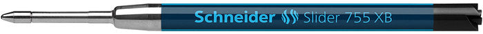Recambio metálico Slider negro grueso Schneider para escritura