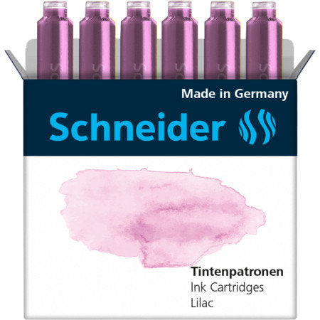Cartucho Tinta Pastel Lilac 6 Uds Schneider Imagen principal del producto