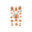 STICKER BSB NAVIDAD GALLETA JENGIBRE /09-502 | ARGUVAL NAVIDAD | ENVASE 5 UDS. UNIDAD | 4004680509842