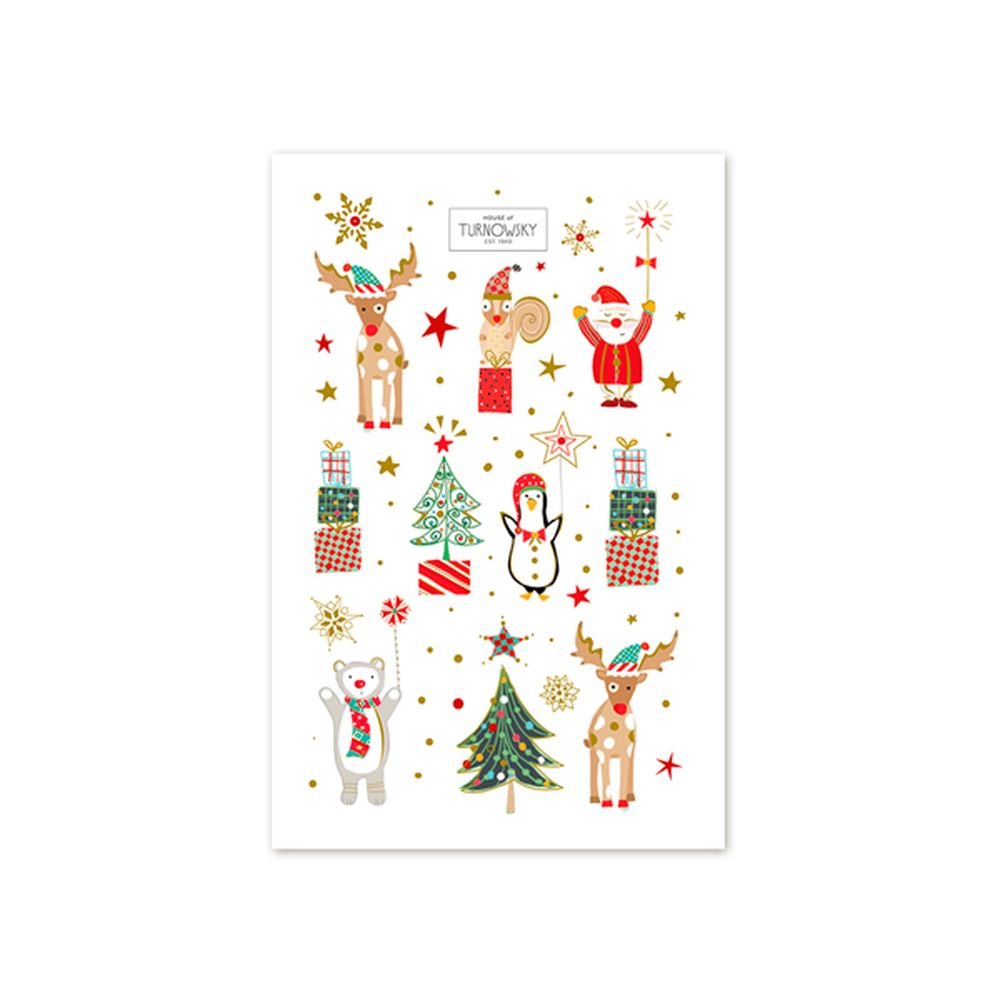 STICKER TURNOWSKY NAVIDAD RENO ARBOL PAPA NOEL /09-509 | ARGUVAL TURNOWSKY | ENVASE 5 UDS. UNIDAD | 4004680509910 Imagen principal del producto