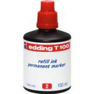 TINTA EDDING ROJA T-100 | 1 UNIDADES | (EDDING) Imagen principal del producto