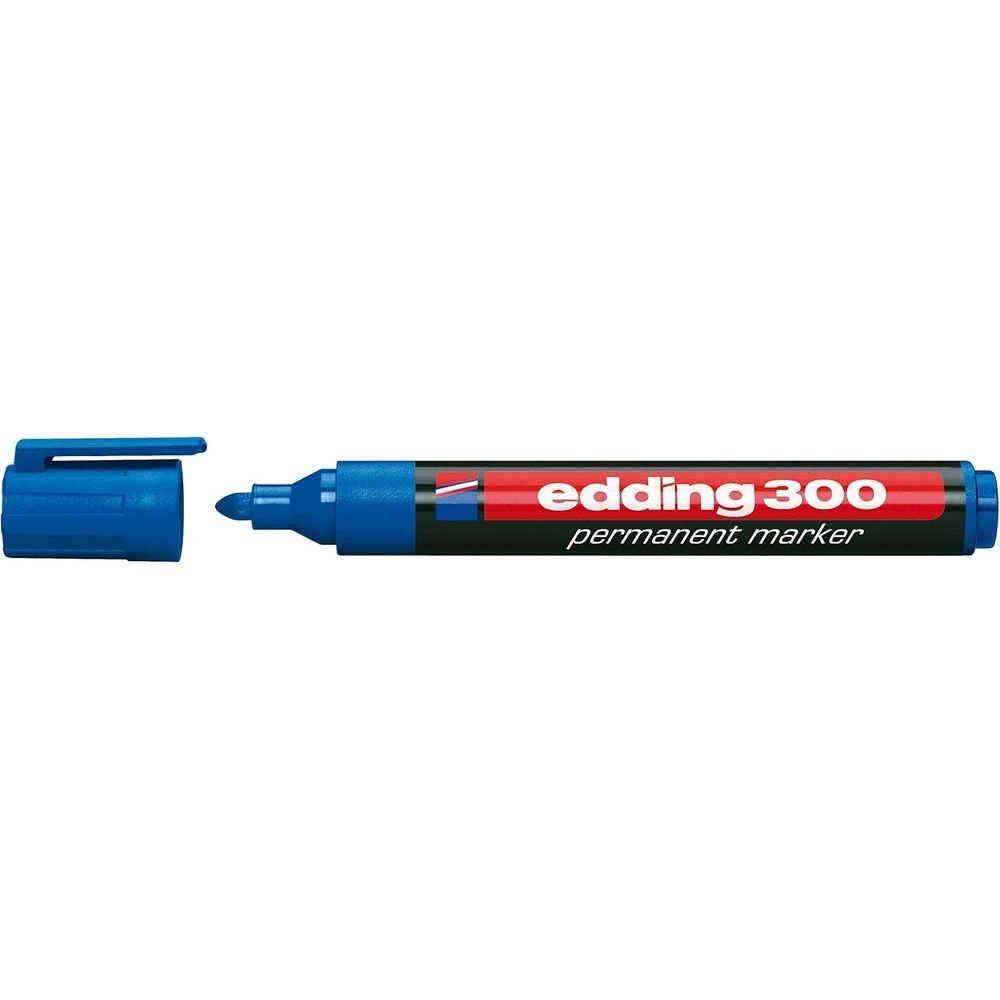 Rotulador Edding 300 Azul | Edding | Pack 10 Unidades Imagen principal del producto